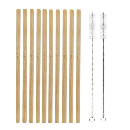 EcoStraw 10-Pack Bamboo Straws