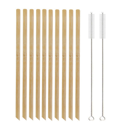 EcoStraw 10-Pack Bamboo Straws