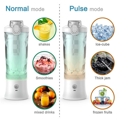 Portable 6-Blade Personal Blender for Shakes & Smoothies